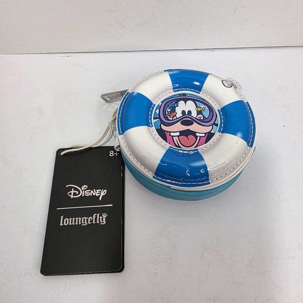 Loungefly Goofy Scuba Figural Floatie Coin Purse / Wristlet